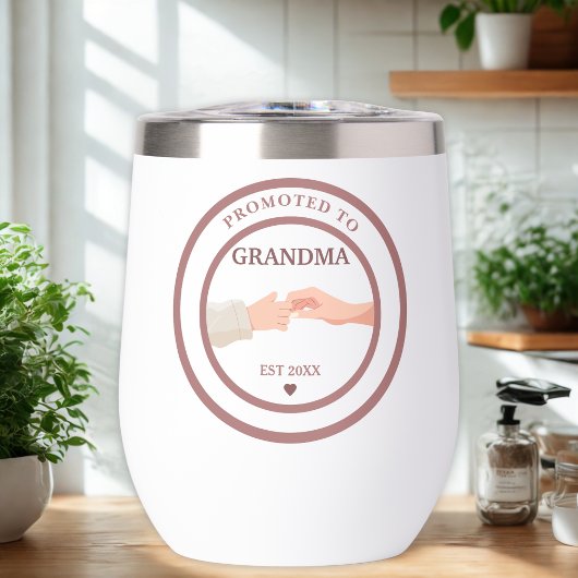 Promoted to Grandma Est. 20XX タンブラー