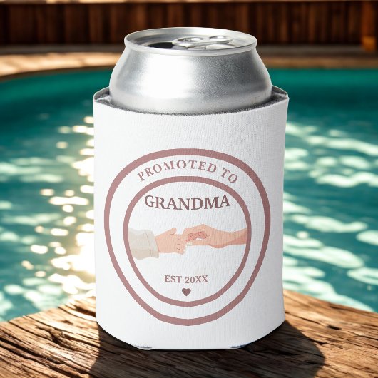 Promoted to Grandma Est. 20XX Can Cooler 缶クーラー