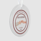Promoted to Grandma Est. 20XX Ornament オーナメント (正面)