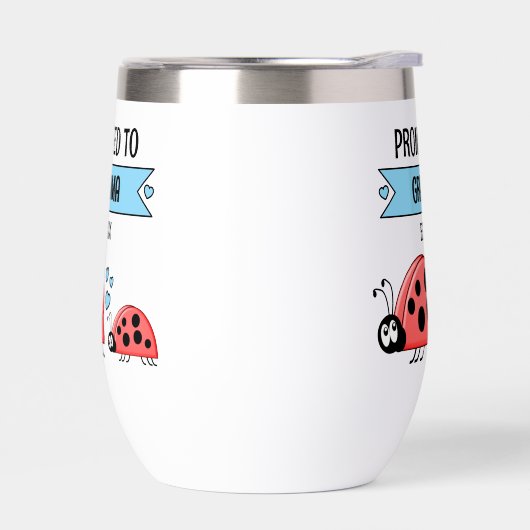 Promoted to Grandma ladybugs blue (左面)