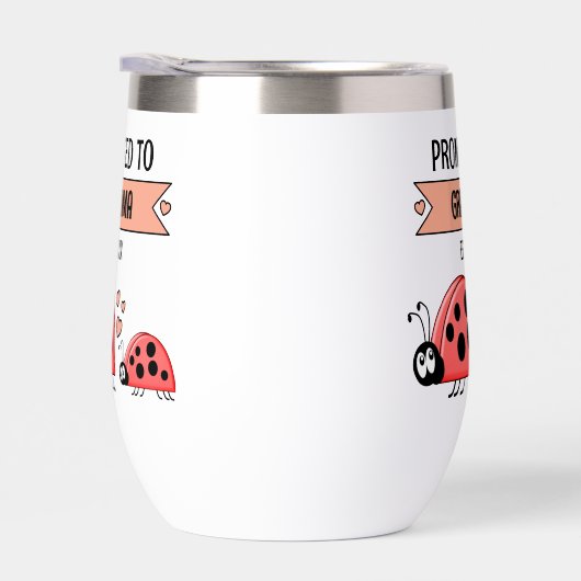 Promoted to Grandma ladybugs peach (右面)