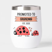 Promoted to Grandma ladybugs peach (背面)