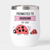 Promoted to Grandma ladybugs pink (背面)