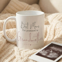 Promoted to Grandmother Pregnancy Announcement コーヒーマグカップ