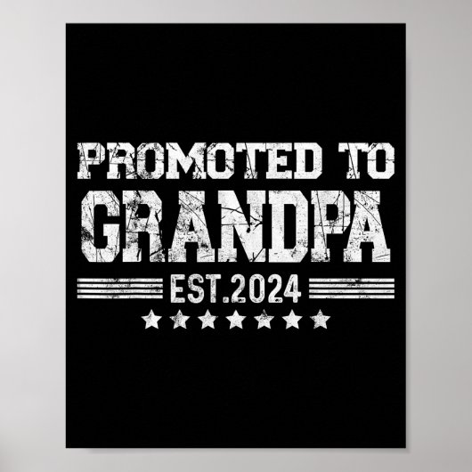 Promoted To Grandpa 2024 Soon To Be Funny New Dad  ポスター (正面)