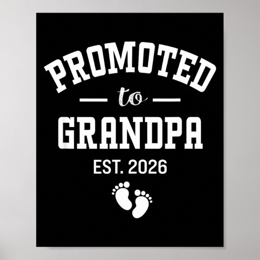 Promoted To Grandpa 2026 First Time Grandfather Me ポスター (正面)