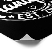 Promoted To Grandpa Est 2025 Grandparents New Gran ポスター (角)