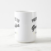 Promoted to Grandpa Est. 2026 コーヒーマグカップ (中央)