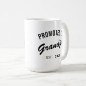 Promoted to Grandpa Est. 2026 コーヒーマグカップ (正面右)