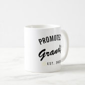 Promoted to Grandpa Est. 2026 コーヒーマグカップ (正面右)
