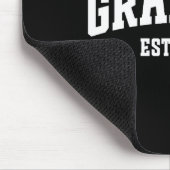 Promoted To Grandpa Est. 2026 Grandparent Baby Ann マウスパッド (コーナー)