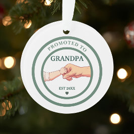 Promoted to Grandpa Est. 20XX Ornament オーナメント