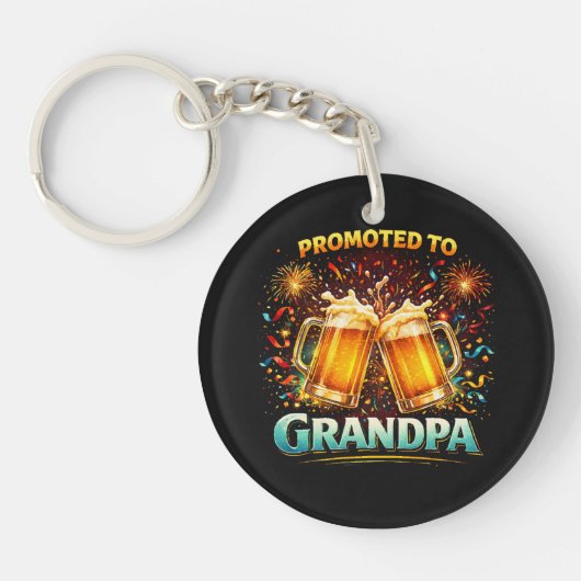 Promoted To Grandpa Future キーホルダー (正面)