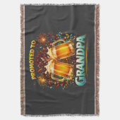 Promoted To Grandpa Future スローブランケット (正面縦)