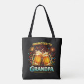 Promoted To Grandpa Future トートバッグ (裏面)