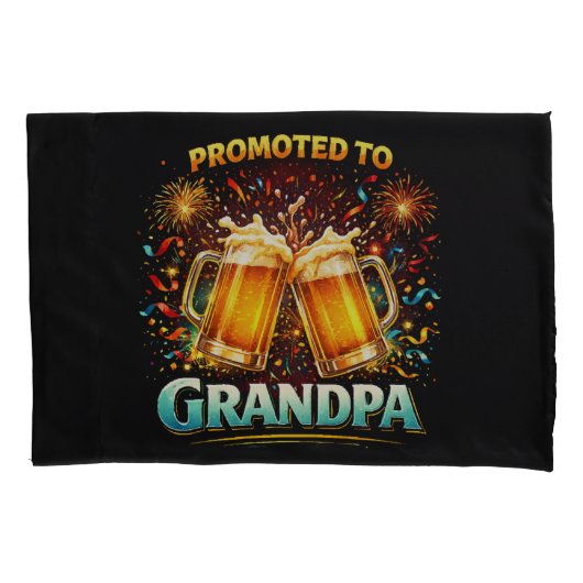 Promoted To Grandpa Future 枕カバー (正面)