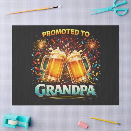 Promoted To Grandpa Future 薄葉紙 (クラフト)