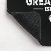 Promoted To Great Aunt 2025 Baby &amp; Aunt Funny  マウスパッド (コーナー)