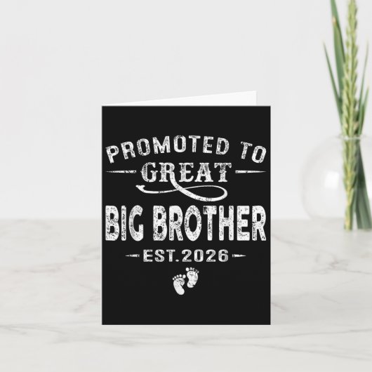 Promoted To Great Big Brother 2026 Pregnancy Annou カード (正面)