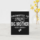 Promoted To Great Big Brother 2026 Pregnancy Annou カード (黄色い花)
