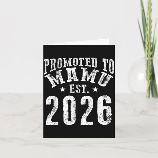 Promoted to Mamu Est 2026 New Coming Uncle to Be カード (正面)