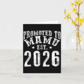 Promoted to Mamu Est 2026 New Coming Uncle to Be カード (黄色い花)