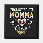 Promoted To Momma 2026 First Time New Grandma Preg マグネット (正面)