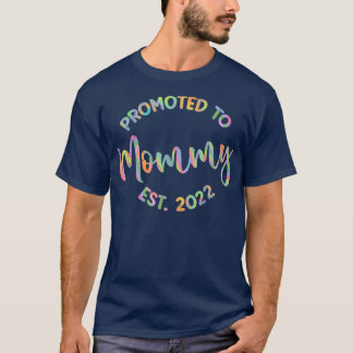 Promoted To Mommy 2022 Pregnancy Best Mommy 2022 Tシャツ