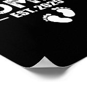 Promoted To Mommy 2025 Baby &amp; Mommy Funny For  ポスター (角)