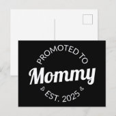 Promoted To Mommy Est. 2025 I ポストカード (正面/裏面)