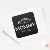 Promoted To Mommy Est. 2026 II スクエアシール (封筒)