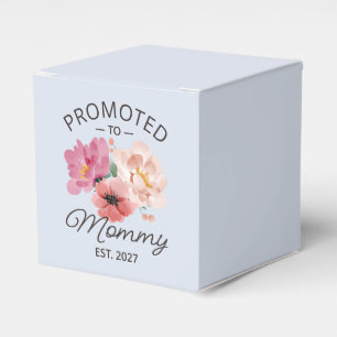 Promoted To Mommy Est 2027 新しいママになる発表 VI フェイバーボックス