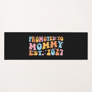 Promoted To Mommy Est 2027 新米ママ発表 ヨガマット