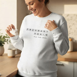 Promoted to Mommy of Two | Mom Sweatshirt  スウェットシャツ