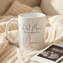 Promoted to Nonna Gift Pregnancy Announcement コーヒーマグカップ
