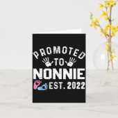 Promoted To Nonnie Est 2022 Funny New Nonnie  カード (黄色い花)