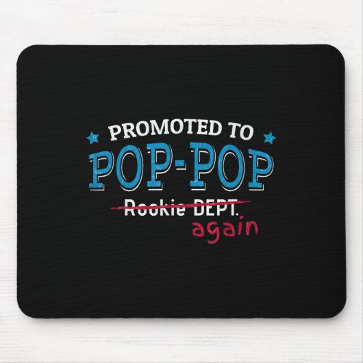 Promoted To P-p Again Shirt. Grandpa P P Funny  マウスパッド (正面)
