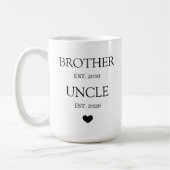 Promoted to Uncle  コーヒーマグカップ (左)