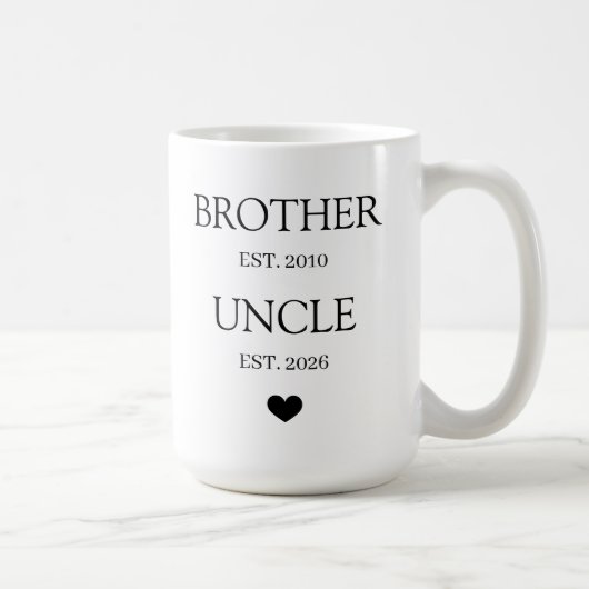 Promoted to Uncle  コーヒーマグカップ (右)