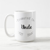 Promoted to Uncle コーヒーマグカップ (左)