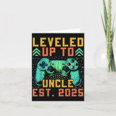 Promoted To Uncle 2025 Leveled Up To Uncle Est 202 カード (正面)