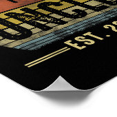 Promoted To Uncle Est 2025 New Uncle Fathers Day F ポスター (角)