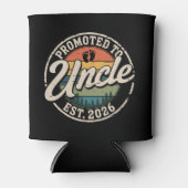 Promoted To Uncle Est 2026 Pregnancy Announcement  缶クーラー (正面)