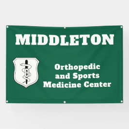 Promotional Business Banner with Logo 横断幕