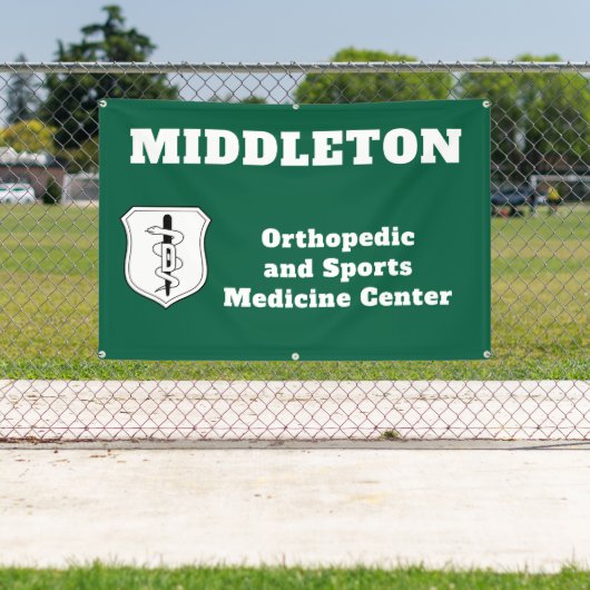 Promotional Business Banner with Logo 横断幕 (インサイチュ)