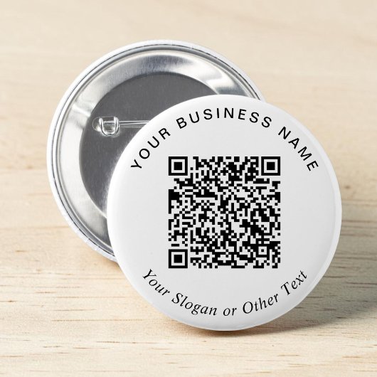 Promotional Business QR Code Pin 缶バッジ