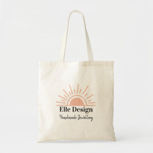 Promotional Company Feminine Boho Sun Custom Logo トートバッグ