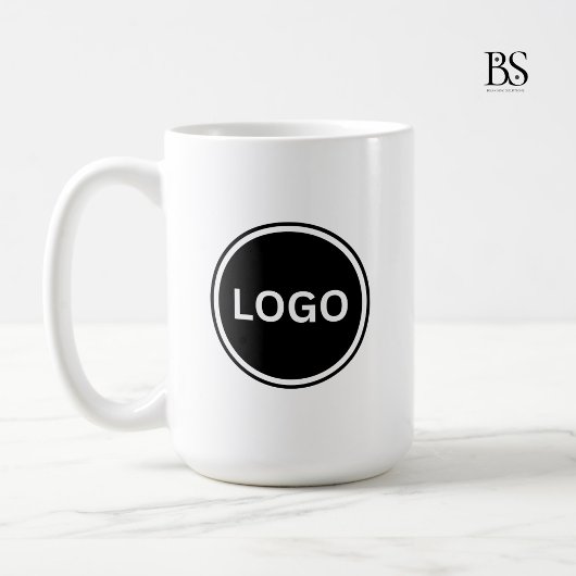 Promotional Company Logo Simple Business コーヒーマグカップ