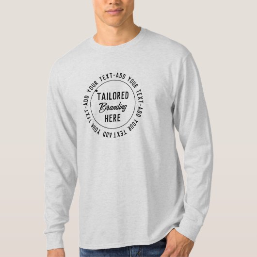Promotional Grey Logo Staff T-Shirt Tシャツ (正面)