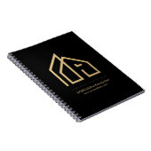 Promotional Item Modern Real Estate Custom Logo ノートブック (右側)